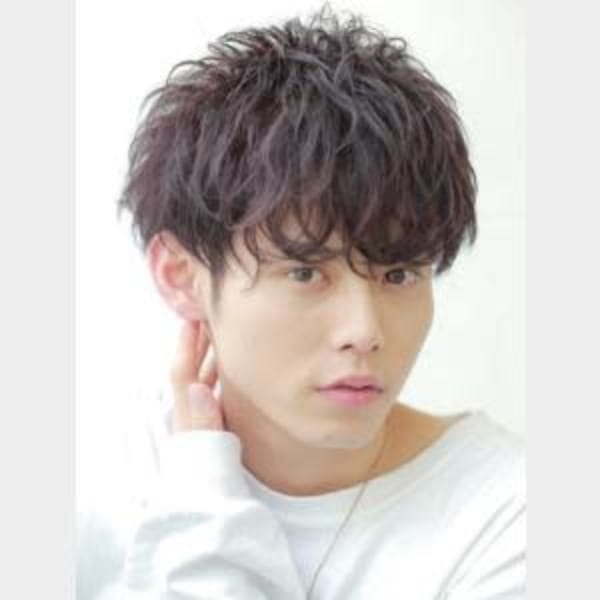 シャドウパーママッシュ スパイラル シーブロック刈り上げ