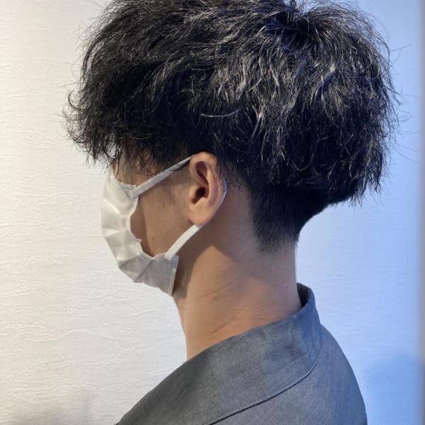 メンズパーマ/波巻き/スパイラル|オギクボ ヴォイス