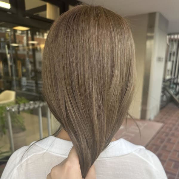 [aika]透明感満載シアーベージュ