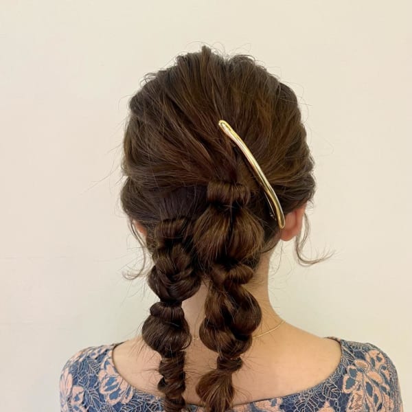 ポニーテールアレンジ　Re:sta by neolive