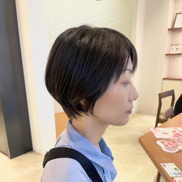 30代40代　柔らか丸みショート☆小林
