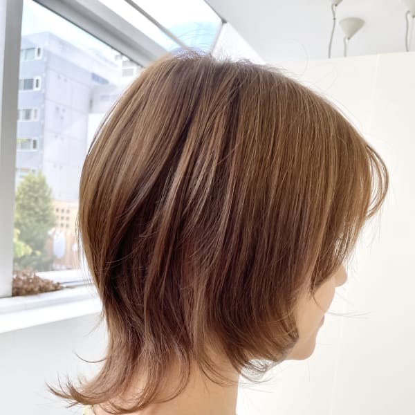 伸ばしかけウルフスタイル