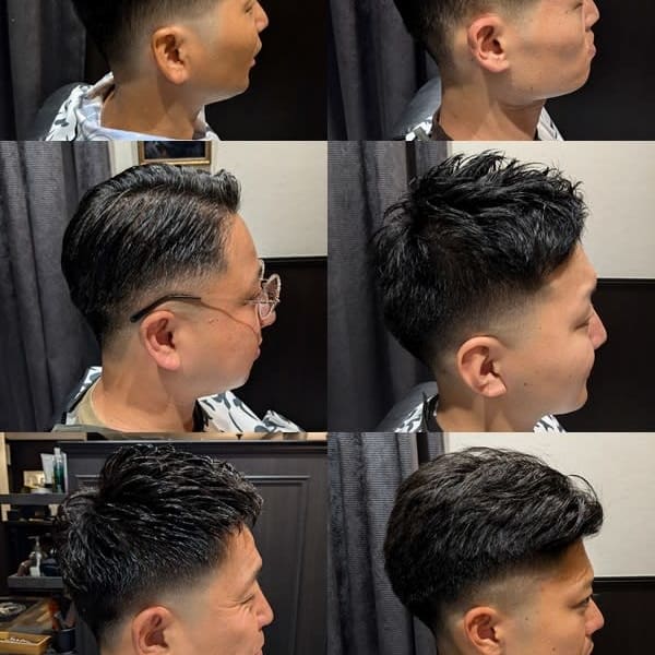 人気のフェード!(ロー・ミドル)|THE FREEMANS BARBER