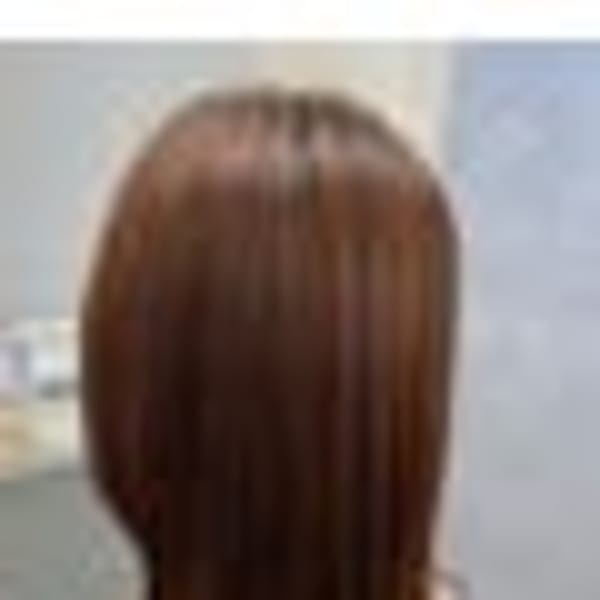 切りっぱなしロブスタイル♪|:ideal心斎橋店 ～髪質改善・白髪染め・ヘッドスパ～