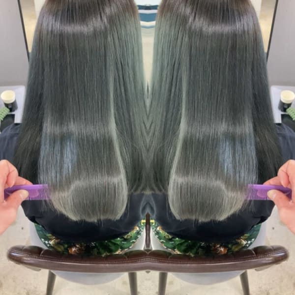 美髪グレージュ【高田馬場 lok】|lok 高田馬場【ロク】