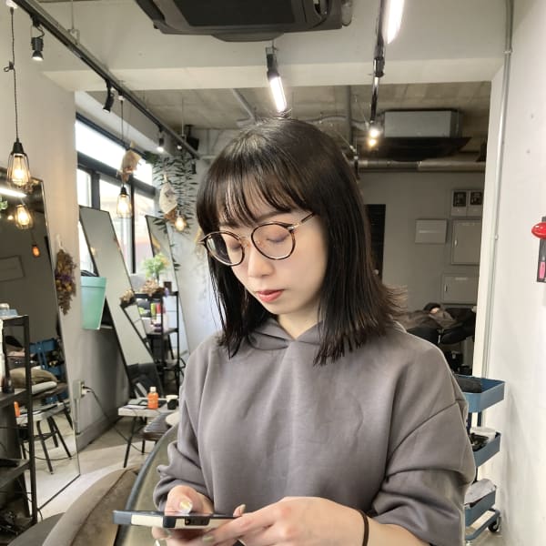 艶髪☆切りっぱなしボブ【高田馬場 lok】|lok 高田馬場【ロク】