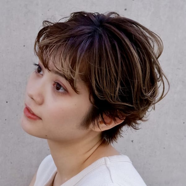 ハンサムショート/ショートカット/ショート/ショートボブヘア