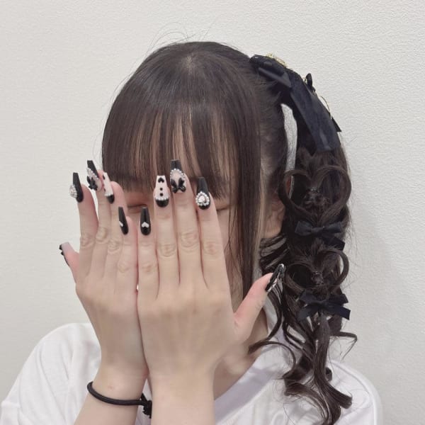 ハート2連サイドポニー＊まゆ