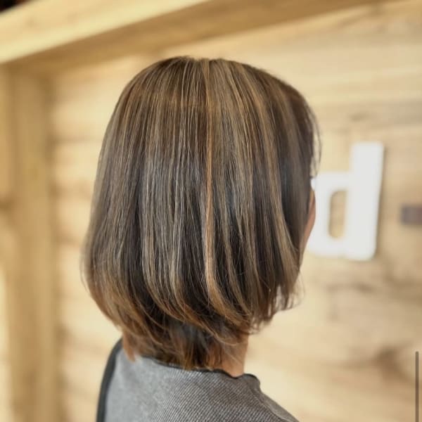 レイヤーボブ×ハイライト