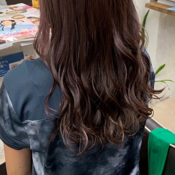 ナチュラルベージュ×ゆるふわロング|ASPIRE