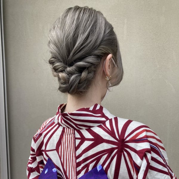 浴衣ヘアアレンジ