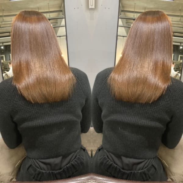 【極艶美髪矯正】ブラウン【高田馬場　lok】|lok 高田馬場【ロク】