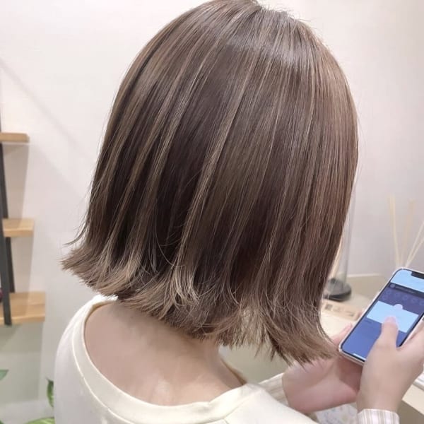 【VERBENA】極細たっぷりハイライトスタイル|VERBENA hair design