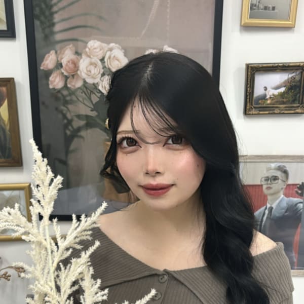 編み込みダウンスタイル