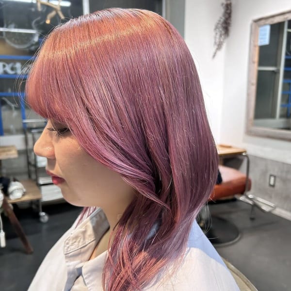 ハイトーンピンクカラー