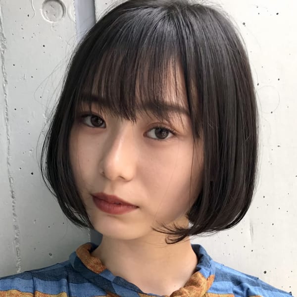 大人ショートボブ