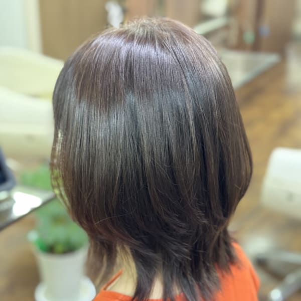 髪質改善×カラー