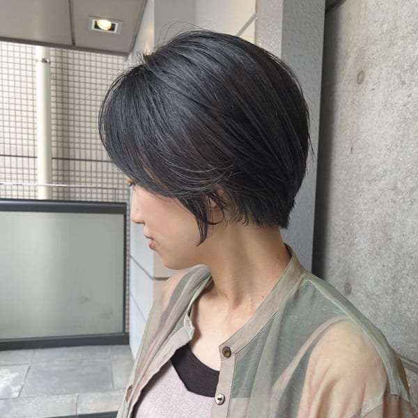 縮毛矯正+ショート