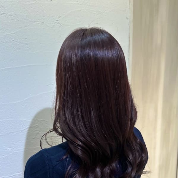 ダークレッド/ゆるふわ/透明感カラー/イルミナカラー/池袋