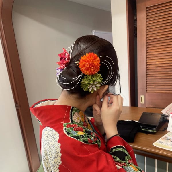 着付け ヘアセット