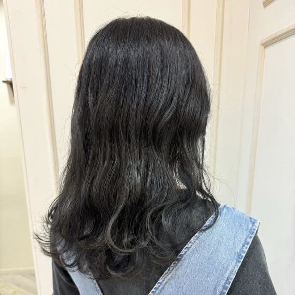 cropes辻堂谷川　ブルーアッシュカラー|crop-es湘南辻堂