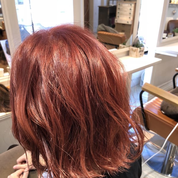 クリアレッドカラー