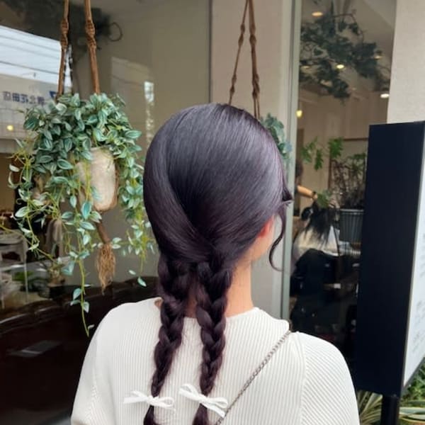 韓国アレンジサナちゃんヘアー