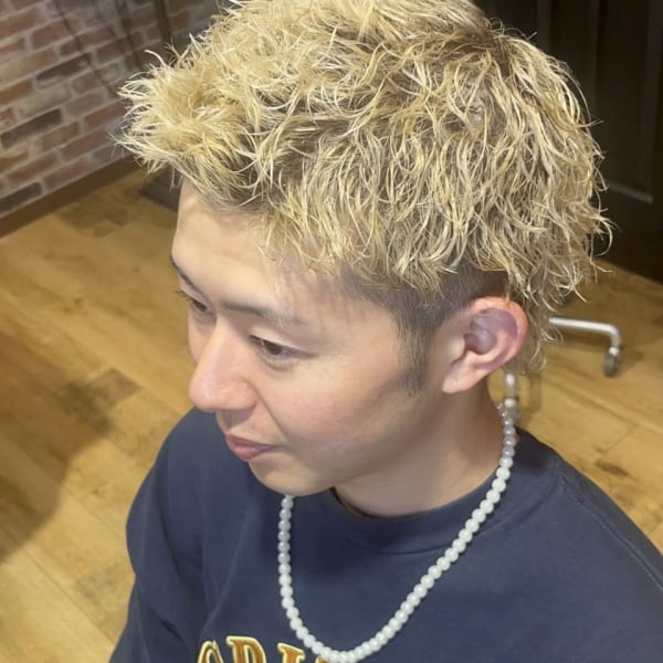 ブリーチパーマ