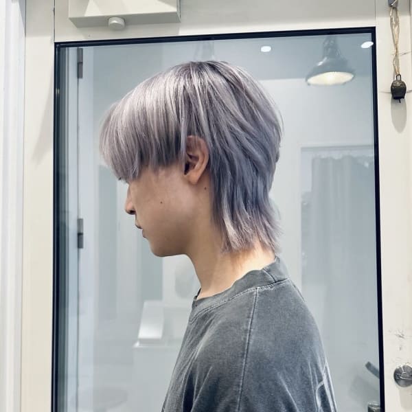 ハイトーンブリーチショートウルフ/keshiki大名YUKI