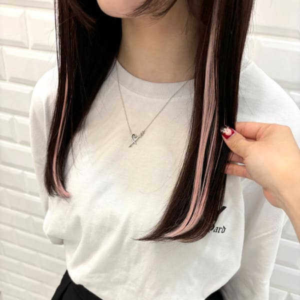 ショコラブラウン×インナーピンク*まゆ