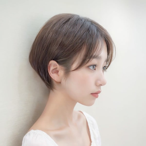 大人可愛い垢抜けショートヘア