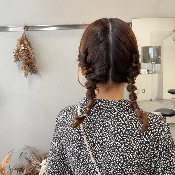 タイト ツインアレンジ 10代20代