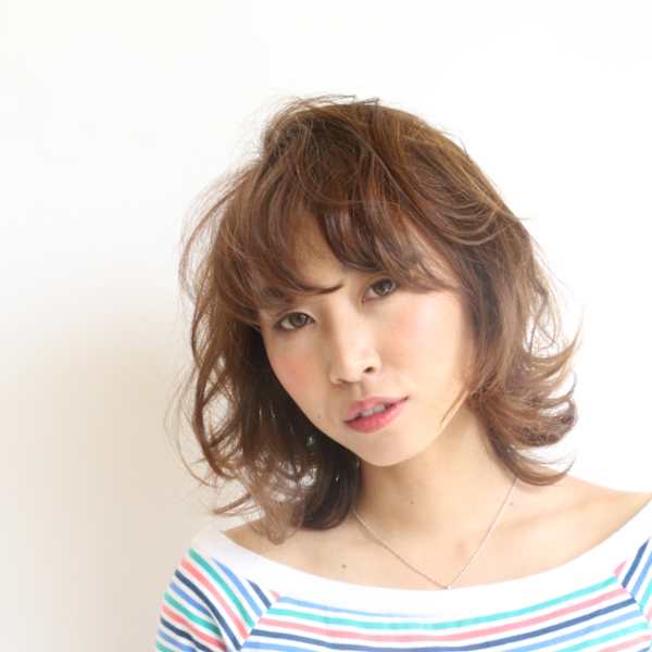 無造作ナチュラルヘアー|IGREK PARIS 橋本店