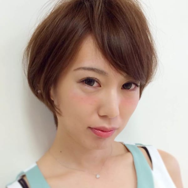 大人グラデーションボブ