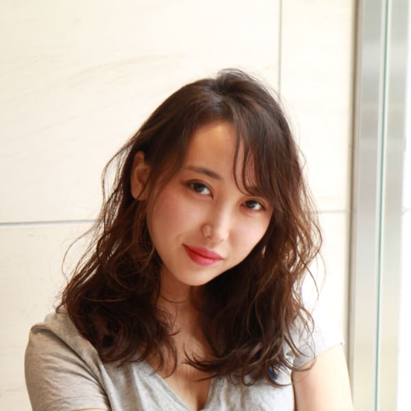 モイストパーマウェットミディアムカールスタイル|IGREK PARIS 赤羽店