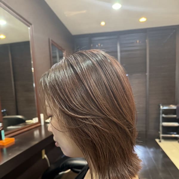 切りっぱなしボブ|clear-style