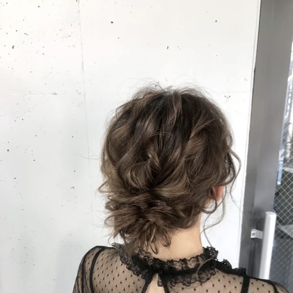 大人可愛いヘアアレンジ【高田馬場 lok】