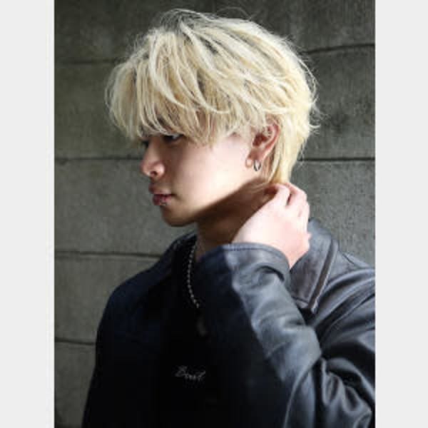 ニュアンスゆるスパイラルパーマ毛流れパーマ 緩めパーマ