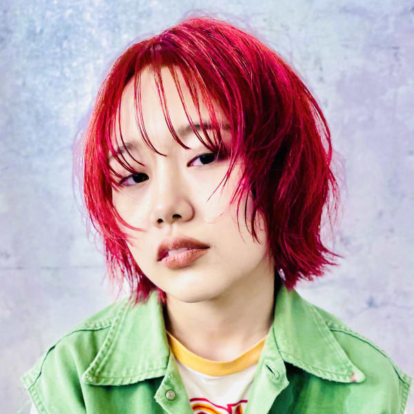 【おしゃれ上級者】ボブレイヤー×ビビットカラー