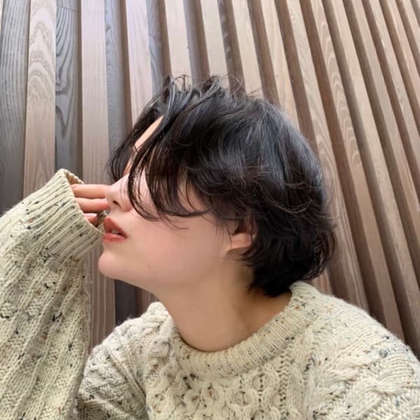 ニュアンスパーマ/センターパート/30代/代官山/中目黒|ikoru【イコル】