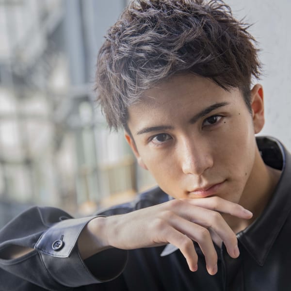 【小久保style】韓国マッシュニュアンスパーマアッシュ