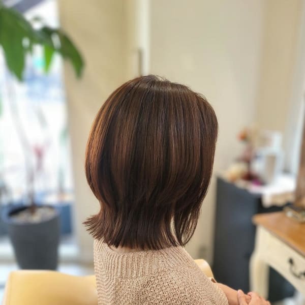 ひし形レイヤー×白髪染め☆|another sky