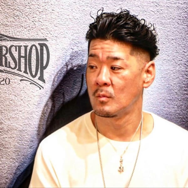 ツーブロックパーマ|HAMBARBERSHOP