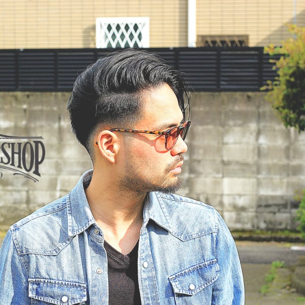 変形ツーブロック|HAMBARBERSHOP