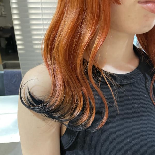 キツネカラー/裾カラー/エンドカラー/ブリーチ