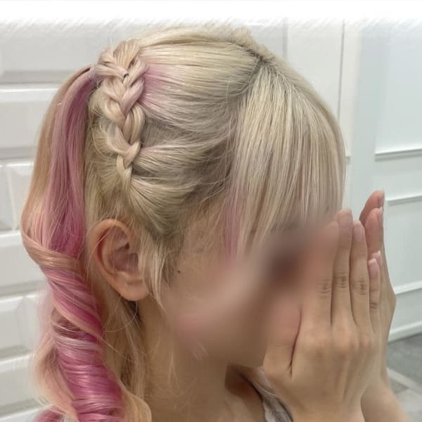 大人気!編み上げハーフツイン♪_ゆう