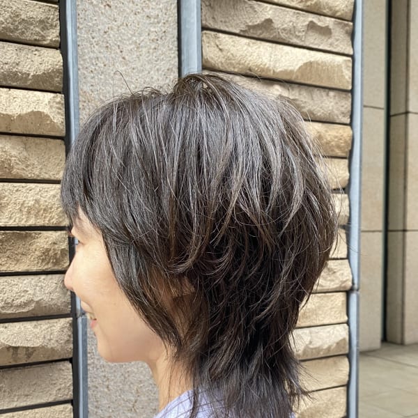 40代50代 ミセスウルフスタイル