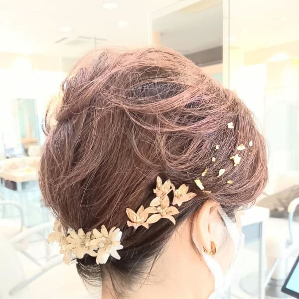 ショートのアップ