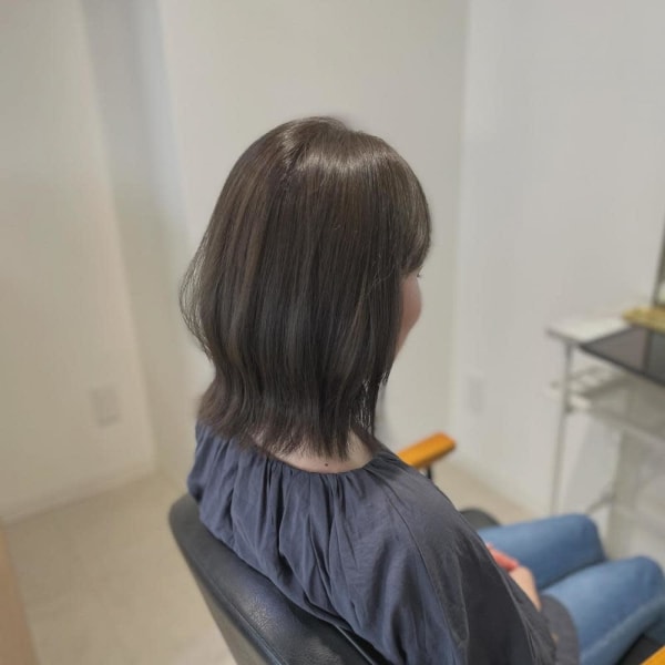 くびれロブ|CHARMANT半個室型髪質改善特化サロン六町