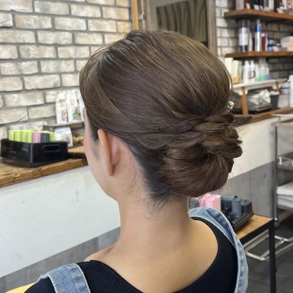 和装アップヘア